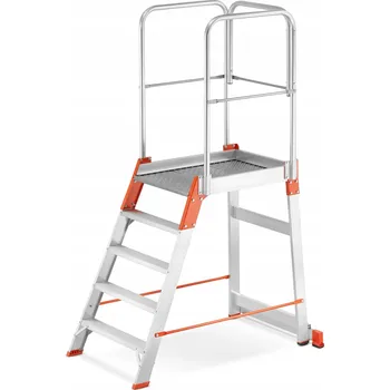 Žebřík Hliníkový Žebřík Aloss 1 x 5 do 150 kg