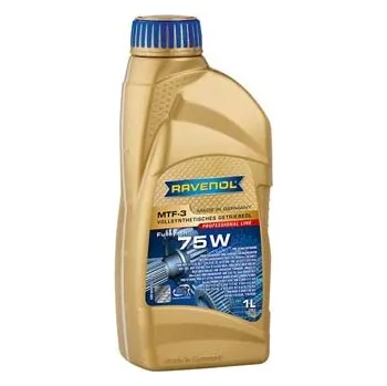 Převodový olej RAVENOL MTF-3 75W 1L - Převodový olej pro manuální převodovky a diferenciály