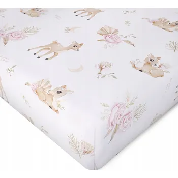 Prostěradlo Bambusové prostěradlo do postýlky Sarenka 60x120