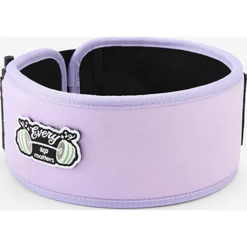 CORENGTH Vzpěračský pás s bezpečnostní přezkou 2XL FIALOVÁ