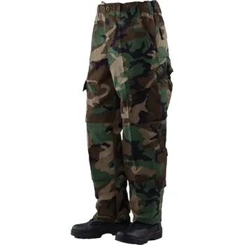 Pánské oblečení TRU-SPEC Kalhoty TRU N/C rip-stop WOODLAND US WOODLAND M-R