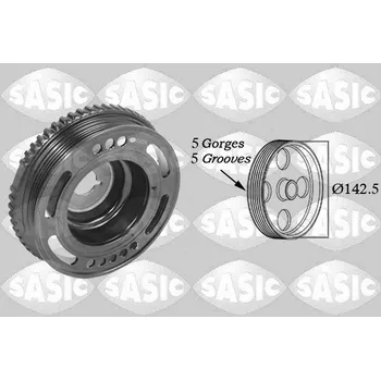 Řemenice, klikový hřídel SASIC 2156013