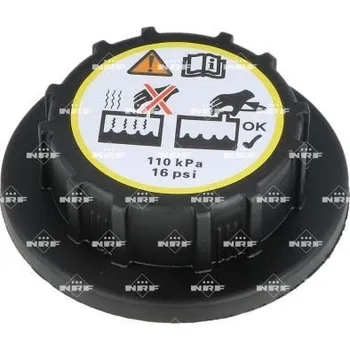 Palivová nádrž Uzavírací víčko, nádoba chladiva NRF 455620