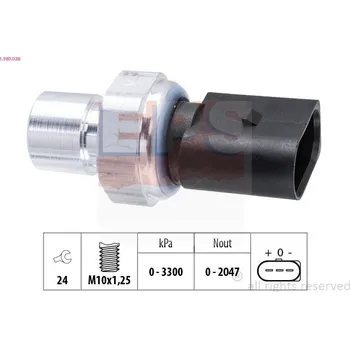 Tlakový vypínač, klimatizace EPS 1.980.026