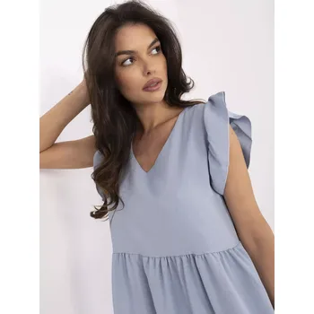 Dámské šaty WN SK 704 šaty.83 světle modrá L