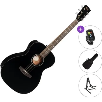 Akustická kytara Cort L60 SET Black Gloss Akustická kytara Jumbo