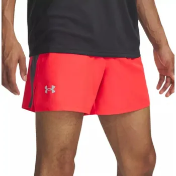 Pánské kraťasy Pánské běžecké kraťasy UNDER ARMOUR-UA LAUNCH 5in SHORTS Červená XL
