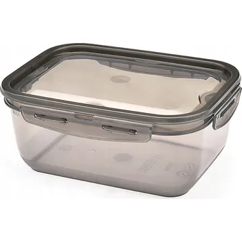 Dóza na potraviny Úložná dóza CADENZA obdélníková 2,0l s klik uzávěrem, kouřová PH plastic