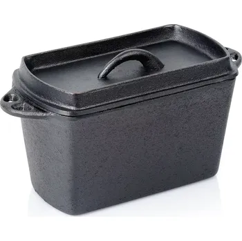 Forma na pečení Železná forma na chléb s poklicí CAST LINE 27 cm, 2 l