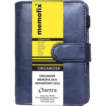 Obraz Plánovač A6 Antra modrý