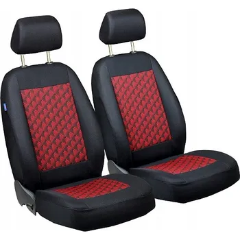 Autopotah Potahy na přední sedadla - červená pyramida - FIAT PUNTO I 93-99