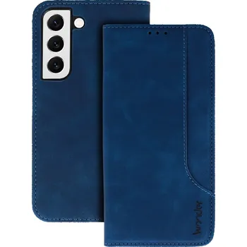 Pouzdro na mobilní telefon Flipové pouzdro Wonder pro Samsung Galaxy S21 FE modré