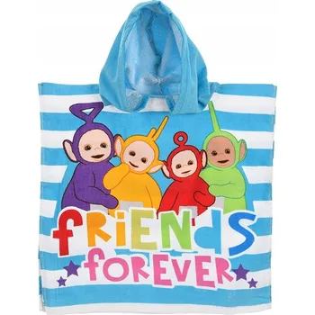 Kryt s kapucí Sun City 100 x 50 cm modrý