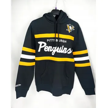 Pánská mikina Pánská mikina Pittsburgh Penguins NHL Head Coach Hoodie Velikost: L