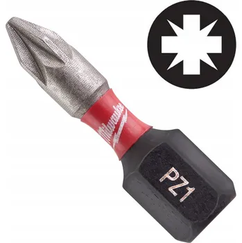 Bit Úderový bit šroubovací hrot do aku šroubováku Milwaukee PZ1 Philips 25 mm
