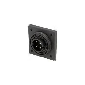 Elektrická zásuvka Konektor kulatý zásuvka vidlice PIN 4 Buccaneer Standard