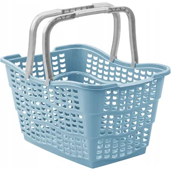 Nákupní košík plast modrý