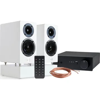 WELL ROUNDED SOUND Set WRS MM2 + PRO-JECT S3 BT + kabeláž - bílý