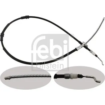 Lanko parkovací brzdy Tažné lanko, parkovací brzda FEBI BILSTEIN 36711