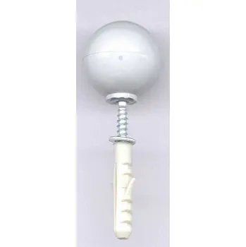 dveřní zarážka Zarážka dveřní kulička D=35mm hnědá