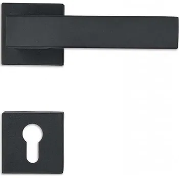 Dveřní kování KELLY-R HR FAB rozetové kování černá matná