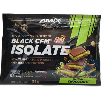 Protein Amix Black line CFM Isolate 35 g dubai chocolate - pink panther