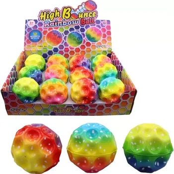 Dětský míč Míček duha 7cm