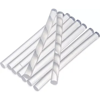 Příslušenství k lepící pistoli Tavné tyčinky do lepící pistole 7 mm, 10 ks
