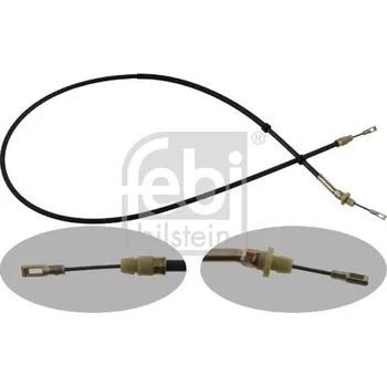 Brzdový systém Tažné lanko, parkovací brzda FEBI BILSTEIN 34395