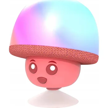 Bluetooth reproduktor Přenosný reproduktor MOB Mega Mush červený 3 W