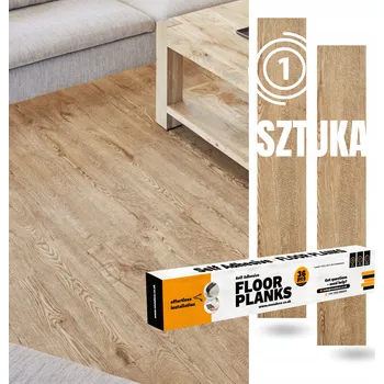 vinylová podlaha Samolepicí vinylové panely světle hnědé, dekor prkno 91,44 x 15,24 cm