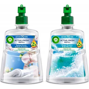 Air Wick Active Fresh Náhradní náplň do osvěžovače vzduchu MIX 228 ml x2