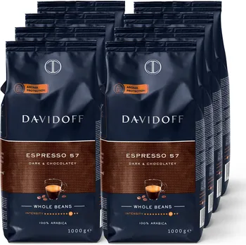 Davidoff Espresso 57 zrnková, 8x 1kg