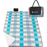 Pikniková deka Springos, vícebarevná kostka, izolovaná spodní strana, 300 x 200 cm