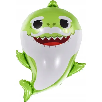 Balónek Fóliový balónek k narozeninám ŽRALOK BABY ZELENÝ