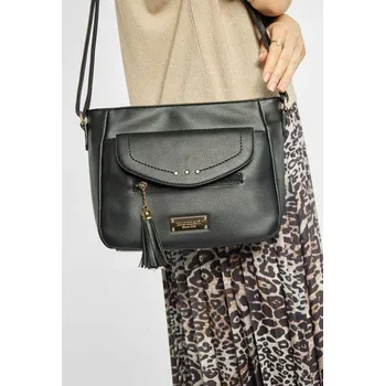 Kabelka Monnari kabelka přes rameno eko kůže černá