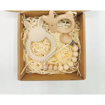 Klip na dudlík dárek pro novorozence kousátko