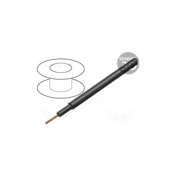 elektrický kabel Vodič BiT 1000 Power lanko Cu 1x25mm2 PVC černá 0,6/1kV