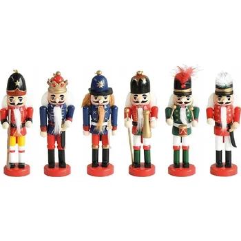 Obraz Přívěsek Louskáček 6 ks, 13 cm M13607