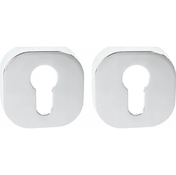 Dveřní kování Interiérová klika VDS Krátká, Čtvercová rozeta, Rozeta kulatý, Rozeta Rozeta pro vložku