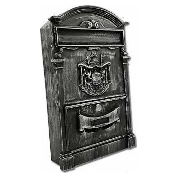 Poštovní schránka Poštovní schránka JÁCHYM antik stříbrná 255x410x90mm CH "Y"
