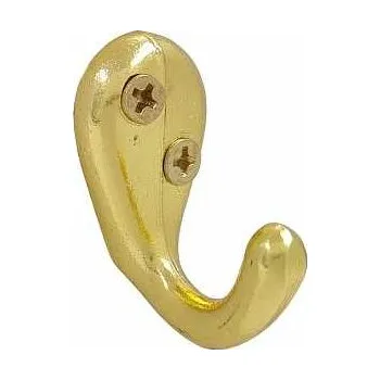 Nábytkové kování Půlvěšák P16 33x18/26mm zlatý