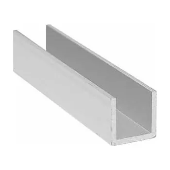 Nábytkové kování Domax Hliníkový profil PC33 A 25x15x2x2000mm 75172*