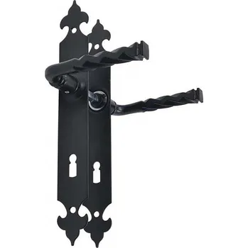 Dveřní kování ROMANCE OK - 72 kování černý mat
