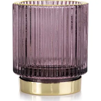 Svícen Dekorativní svícen 4251838548790 fialová 04X