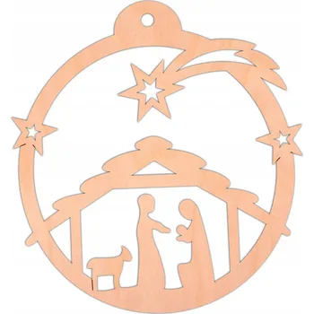 Vánoční dekorace Vánoční Koule s přívěskem na vánoční stromeček, vánoční stromek