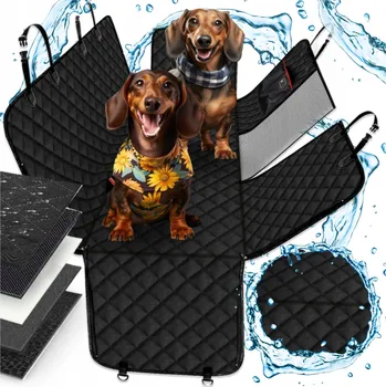 Autopotah Ochranná voděodolná podložka / potah na zadní sedadla do auta pro psa
