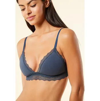 Podprsenka ETAM TMAVĚ MODRÁ PODPRSENKA BEZ KOSTIC (80C)
