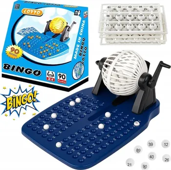 Desková hra Společenská hra pro rodinu a přátele BINGO LOTTO