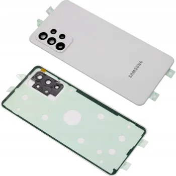 Pouzdro na mobilní telefon Kryt baterie / zadní panel s očkem pro Samsung Galaxy A52s 5G, bílý